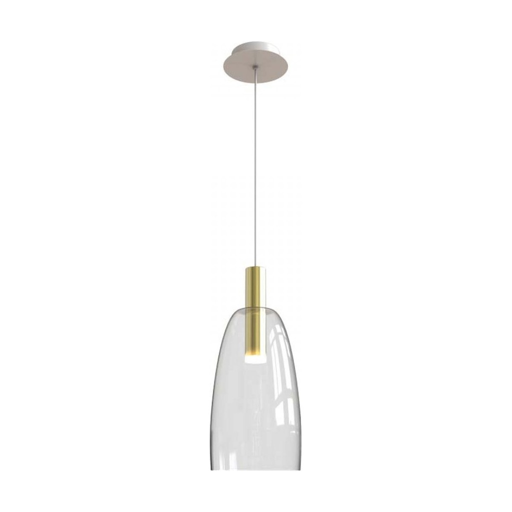 PENDANT LIGHT LED 7W CLEAR GLASS