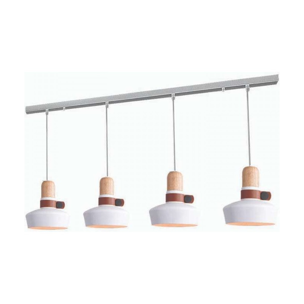 PENDANT LIGHT 4XE27 MAX 40W WHITE