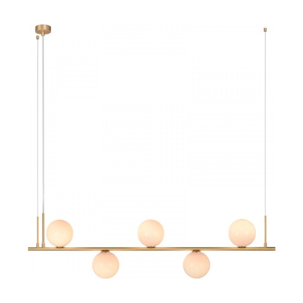PENDANT LAMP 5XE14 MAX 15W GOLD