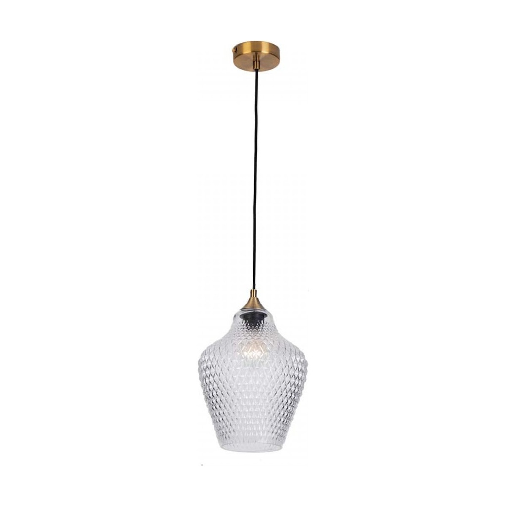 PENDANT LAMP E27 MAX 40W CLEAR CLASS