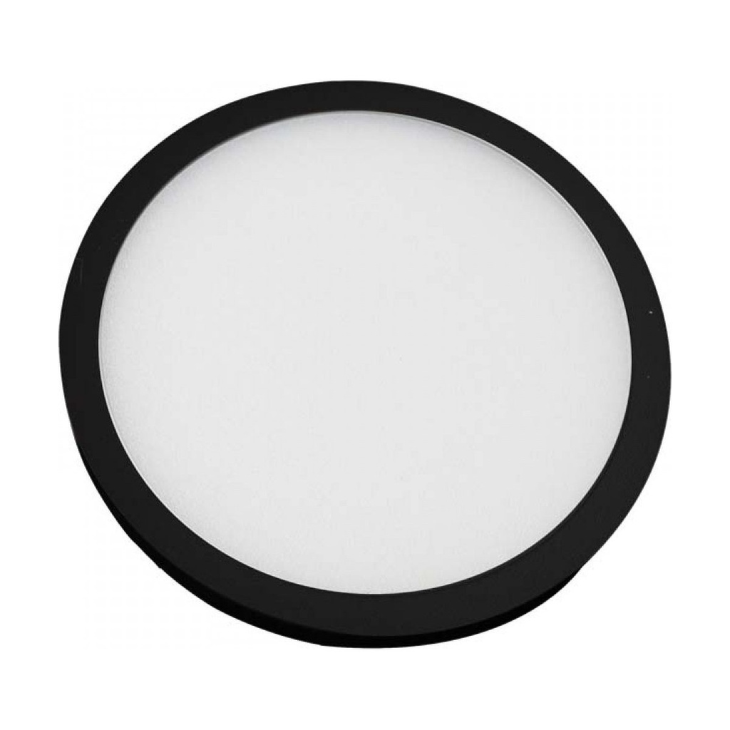 BLACK LED PANEL 3000K 7W 24V