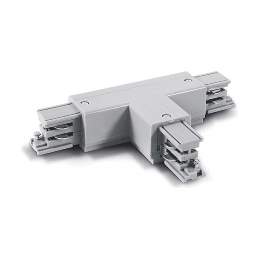 T' CONNECTOR FOR 3-PHASE TRACK WHITE 100-240V