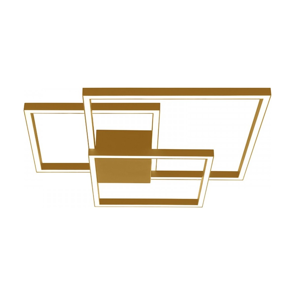 CEILING LIGHT LED 48W 3000K ALUMINIUM GOLD