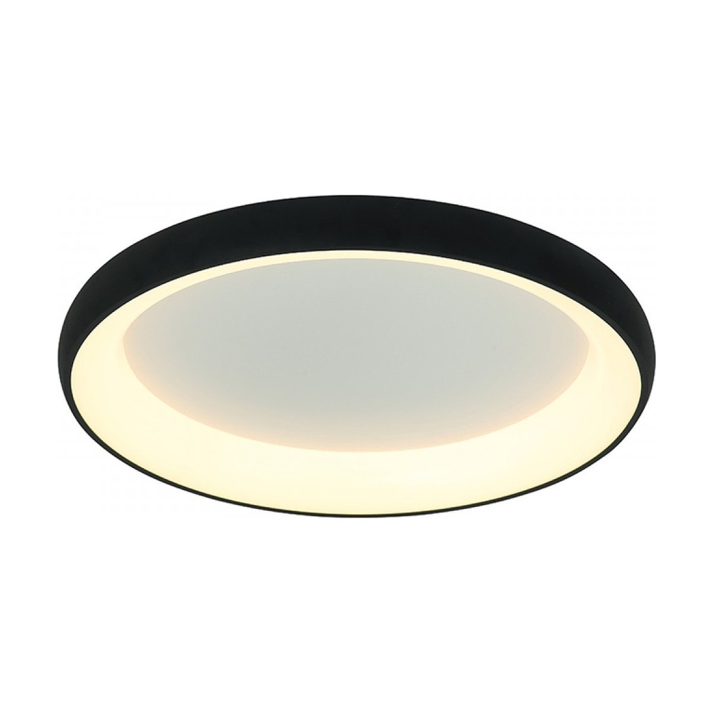 CEILING LED LIGHT 55W 3000K ALUMINΙUM BLACK