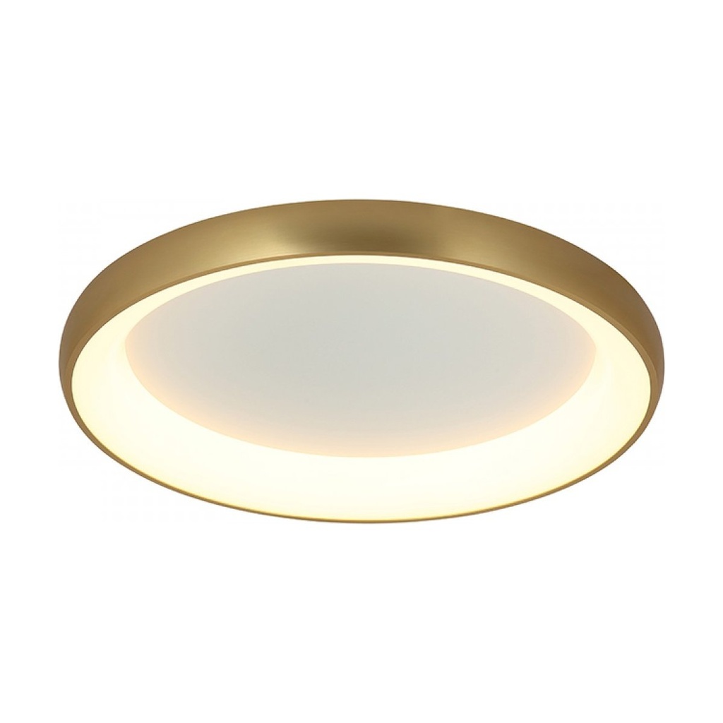 CEILING LED LIGHT 55W 3000K ALUMINΙUM BRUSHED GOLD