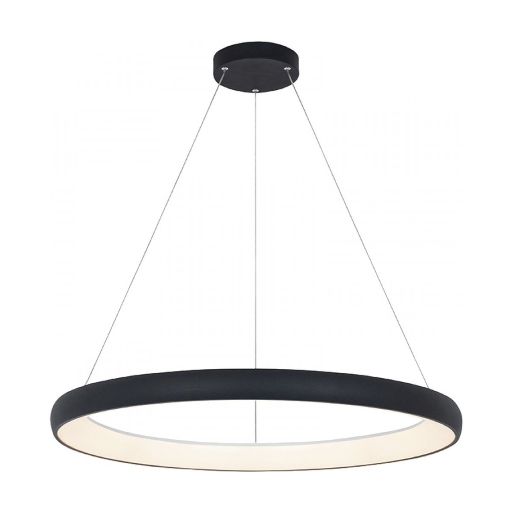 PENDANT LIGHT 60W 3000K  ALUMINUM & ACRYLIC   SANDY BLACK