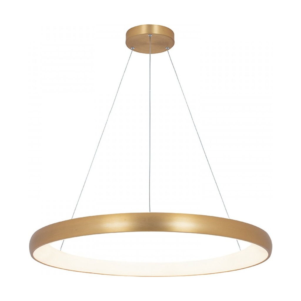 PENDANT LIGHT 60W 3000K  ALUMINUM & ACRYLIC   GOLD