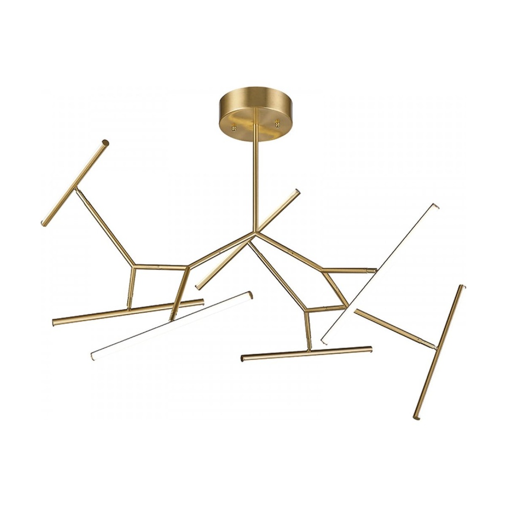 CEILING LIGHT 68W 3000K  ALUMINUM & SILICON  GOLD MATT