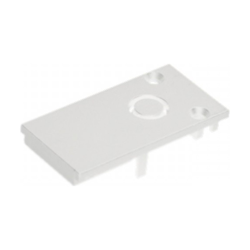 END CAP FOR MAGNETIC CEILING DEEP TRACK WHITE