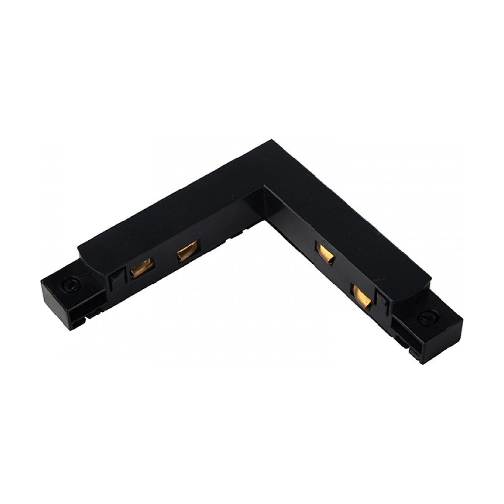CORNER CONNECTOR FOR 48V MAGNETIC TRACKS BLACK 