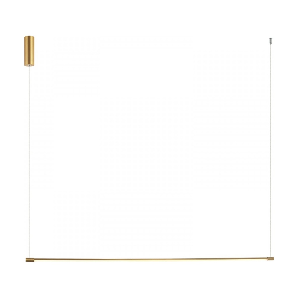 PENDANT LIGHT LED 19W 3000K ALUMINIUM GOLD