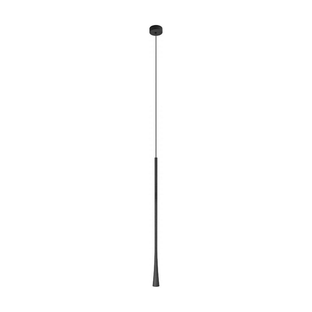 LED PENDANT LIGHT 7W ALUMINIUM  3000K BLACK