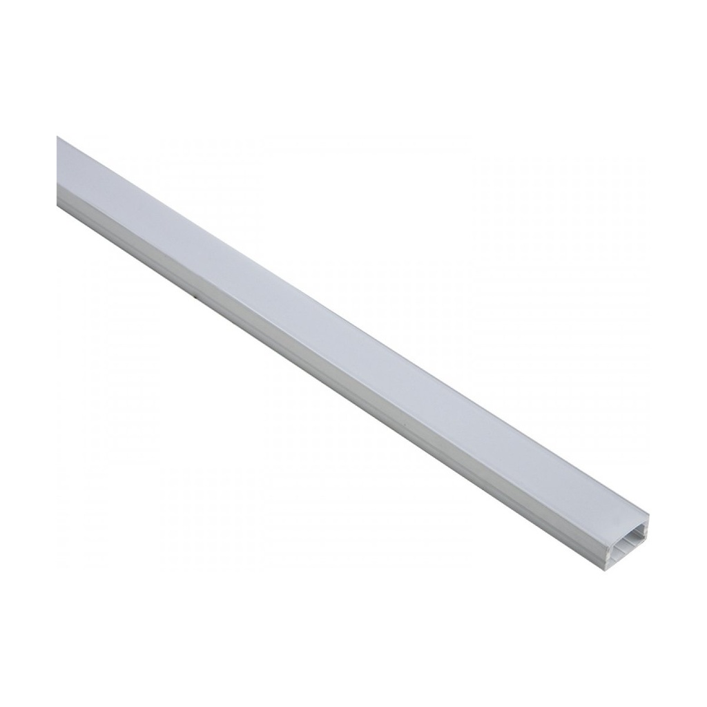ALUMINIUM PROFILE 2M WITH  OPAL PC COVER 2M