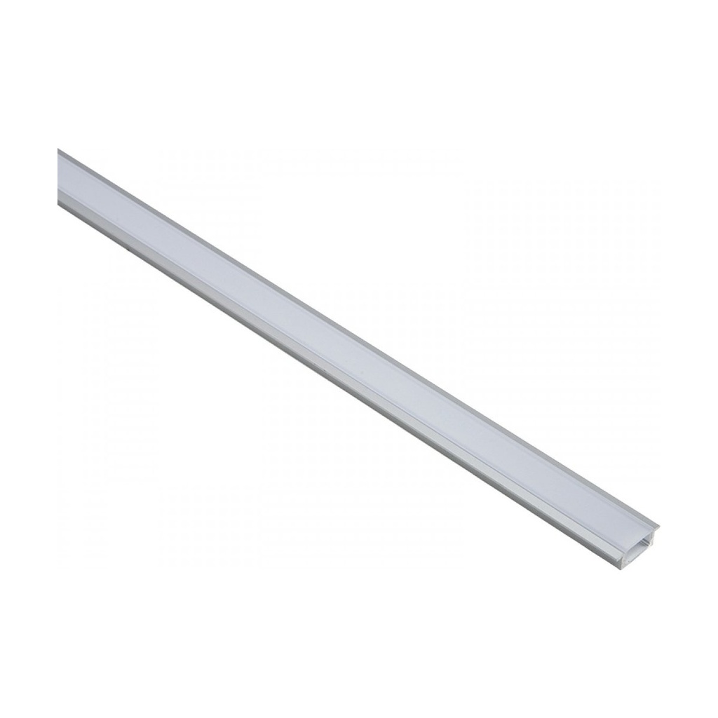 ALUMINUM PROFILE 2M  WITH OPAL PC COVER 2M