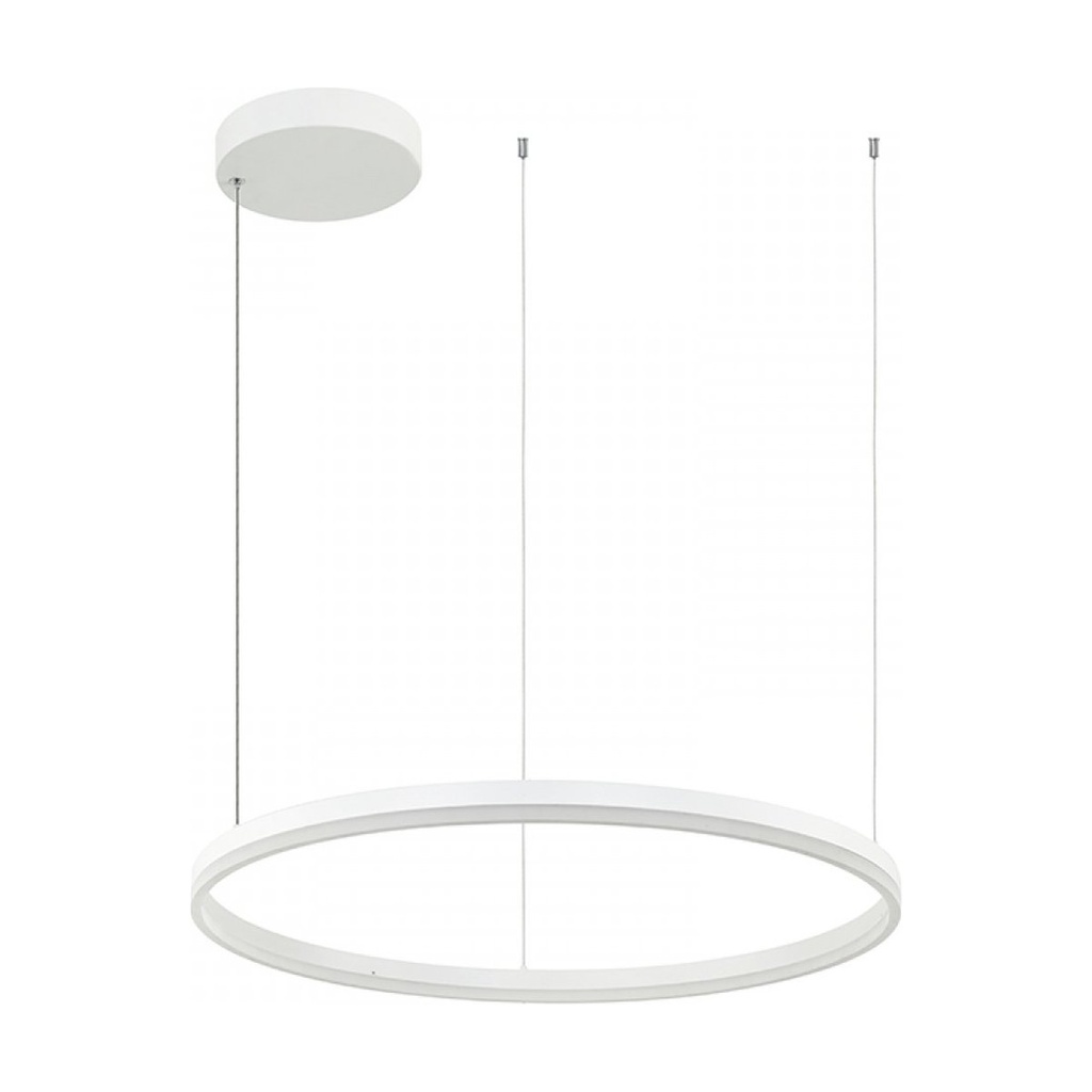 PENDANT LED LIGHT 57W 3000K  ALUMINIUM WHITE