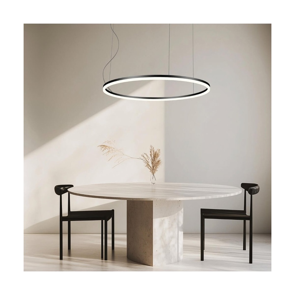 PENDANT LED LIGHT 83W 3000K  ALUMINIUM BLACK