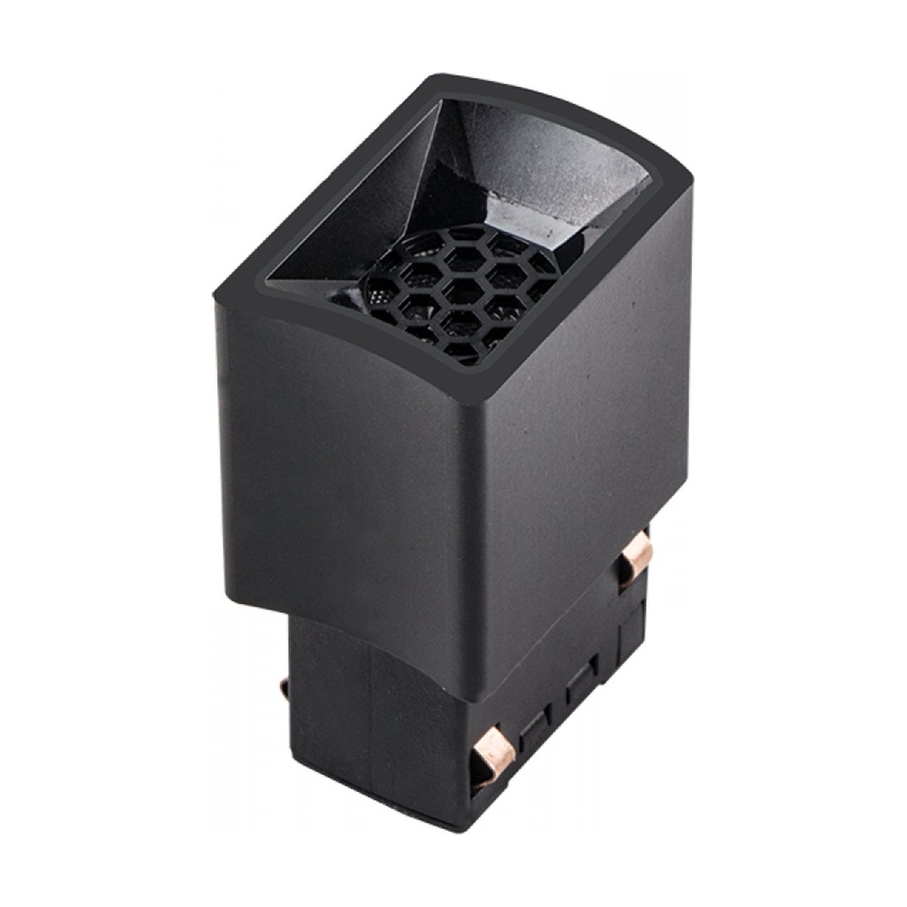 GRILLE LAMP  2 W 3000K BLACK FOR ALL CURVED MAGNETIC TRACKS