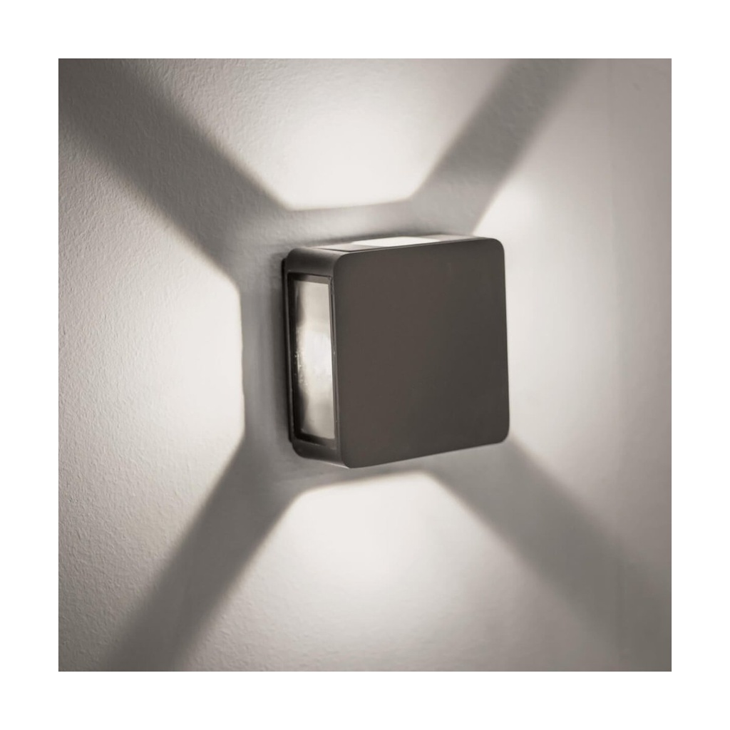 OUTDOOR SCONCE LED 8W GRAPHITE