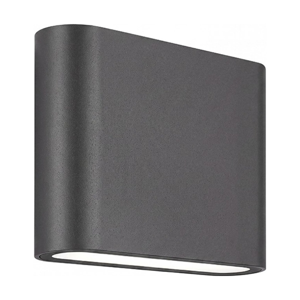 OUTDOOR SCONCE 2L 3W  3000K   ALUMINUM  GRAPHITE