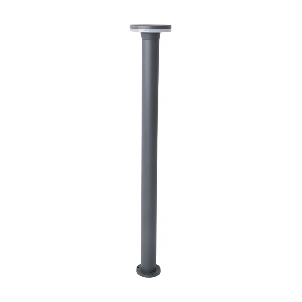OUTDOOR PILLAR 11W 3000K ALUMINUM GRAPHITE
