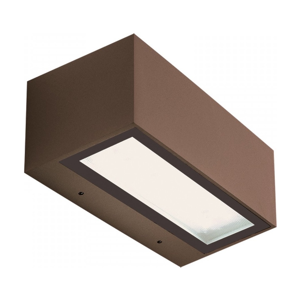 LED UP DOWN WALL LIGHT 2X13W ALUMINIUM   3000K