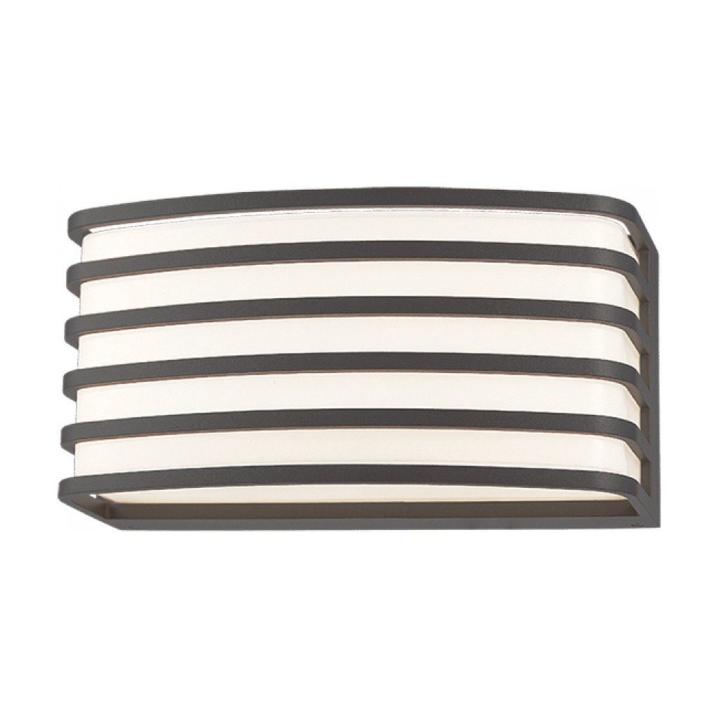 OUTDOOR WALL LIGHT 1XE27  ALUMINIUM  DARK BROWN