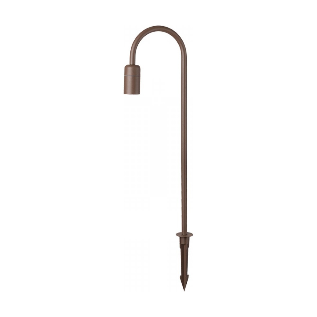 OUTDOOR  SPIKE LIGHT 6W 3000K ALUMINIUM  DARK BROWN