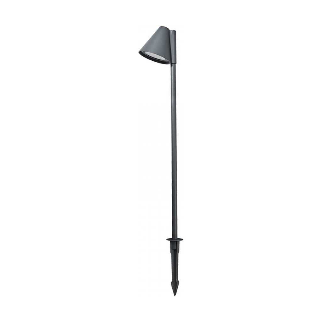 OUTDOOR SPIKE LIGHT 1XGU10 ALUMINIUM GRAPHITE
