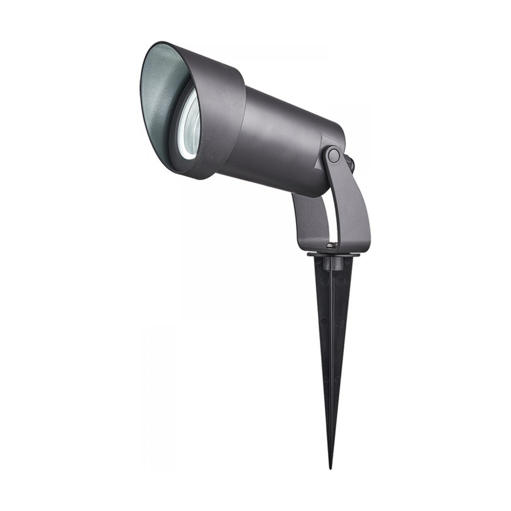 OUTDOOR SPIKE LIGHT 1XGU10 ABS BLACK