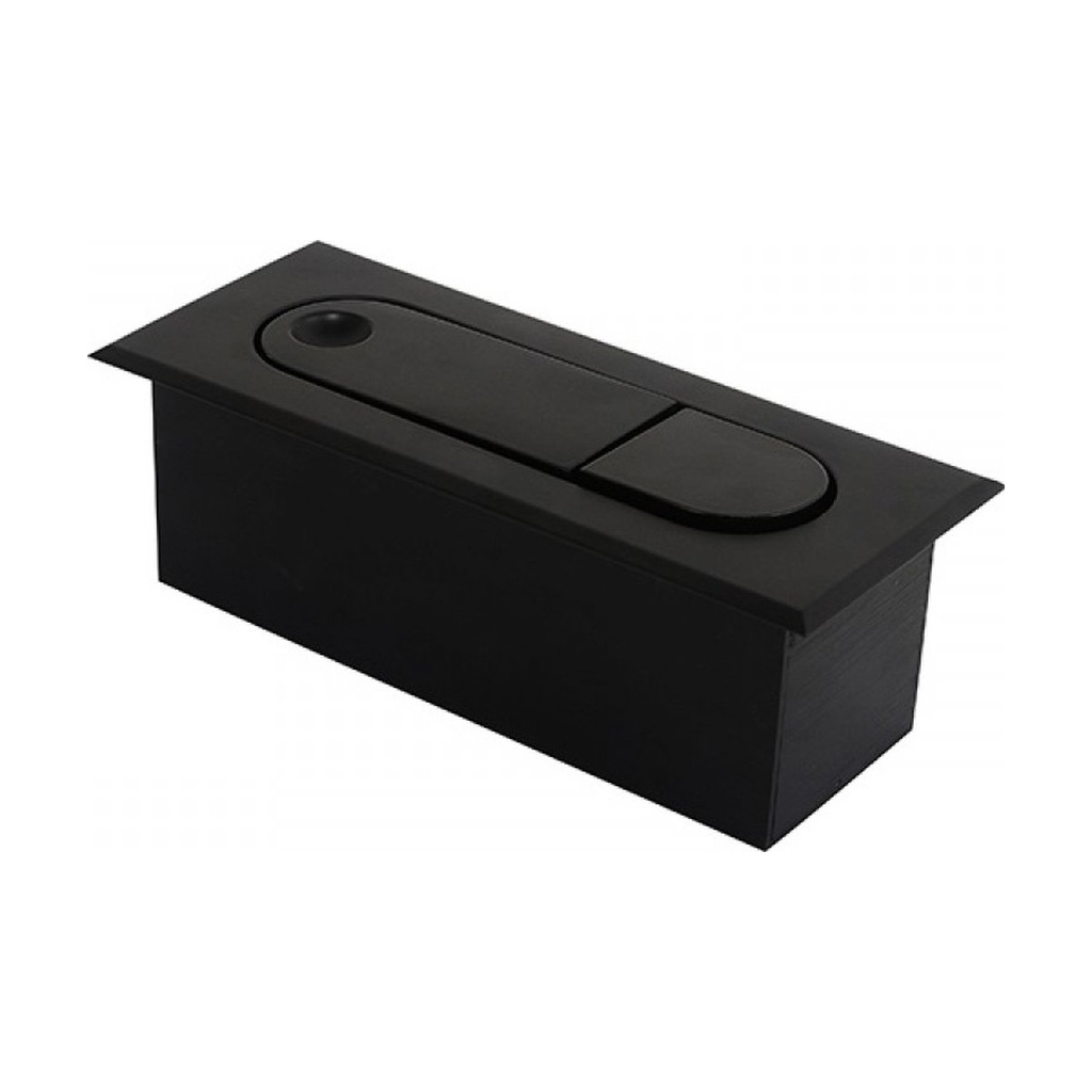 SCONCE RECESSED LED 3W METAL BLACK