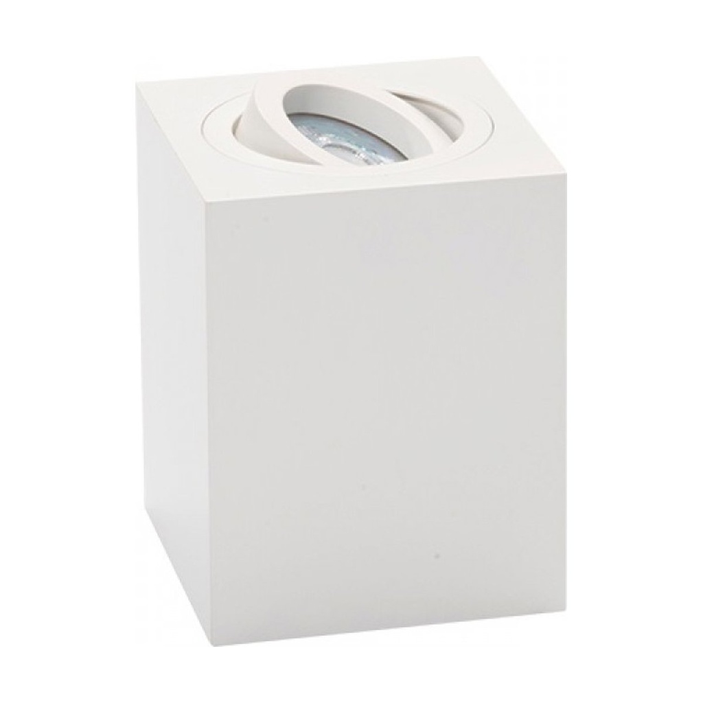 SPOT CEILING SQUARED 1XGU10 WHITE