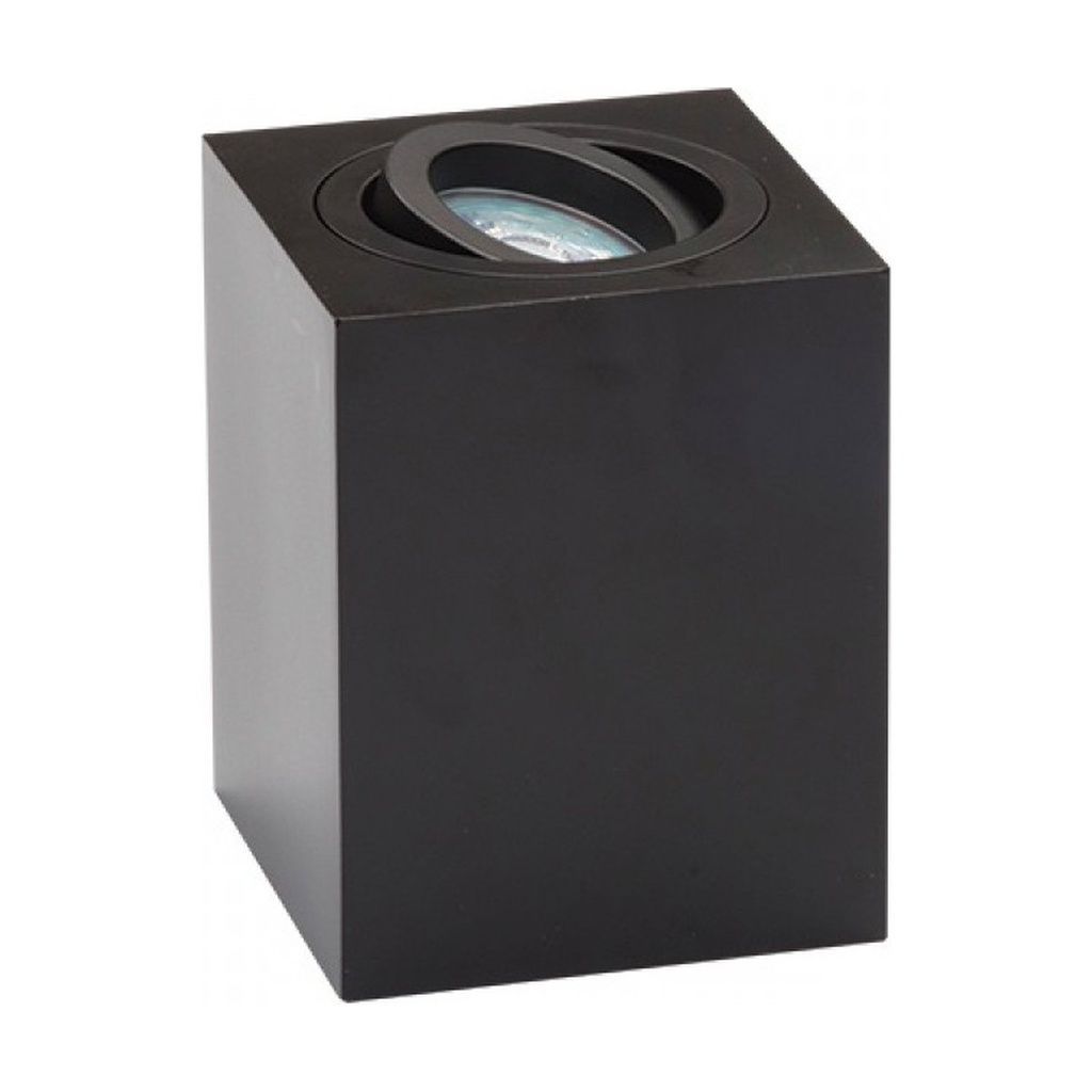 SPOT CEILING SQUARED 1XGU10 BLACK