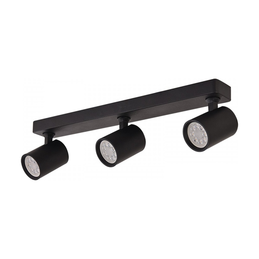 CEILING SPOT 3XGU10 SANDY BLACK  