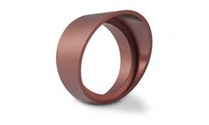 Cylindre asymetrique bronze