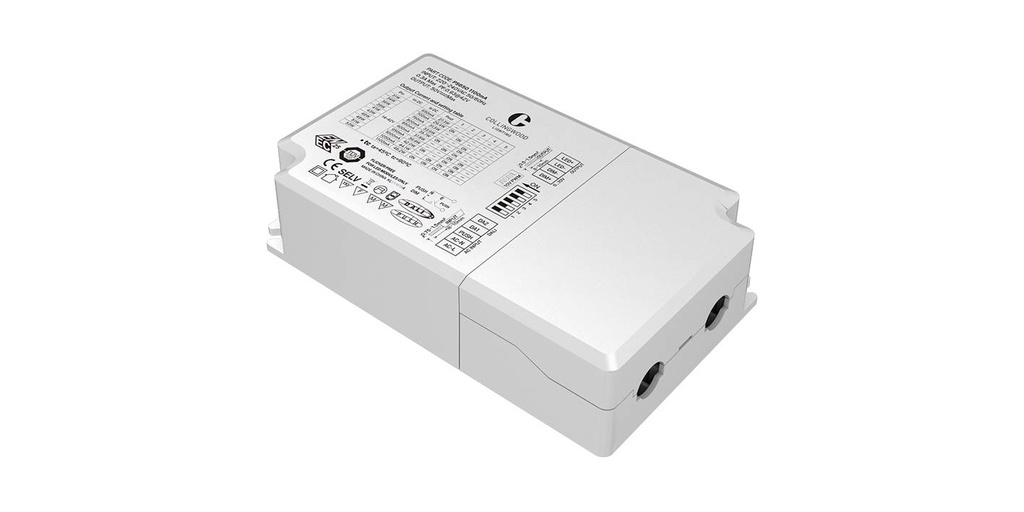 Driver 40w 650-1100ma cc dali push-dim 0-10v 