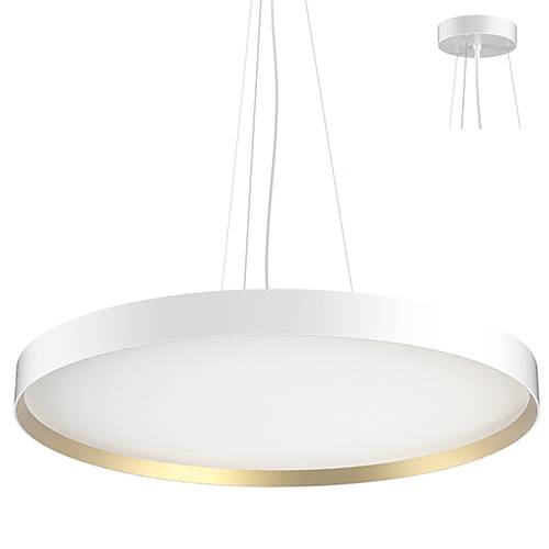 Nova csp 3 p 68w 120° blanc mat - doré