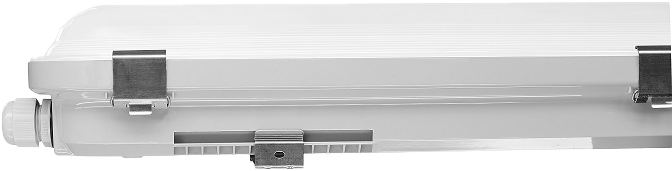 Armature étanche IP 65 avec Connecteur rapide 1,50m 55W 4000K 7300Lm ( swicth 29,8w-39,3w-47,1w-55w) + Unité de secours & Sensor