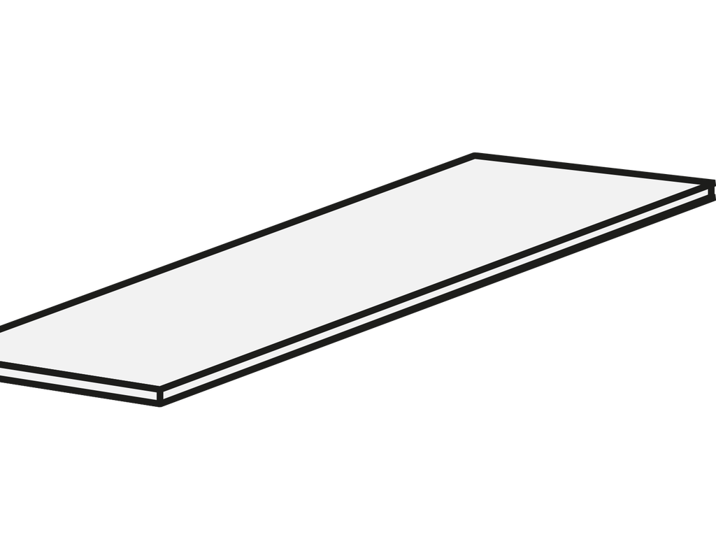 Clavette de maintien 18cm pour pour rail de Tracklight 3 phases NOIR