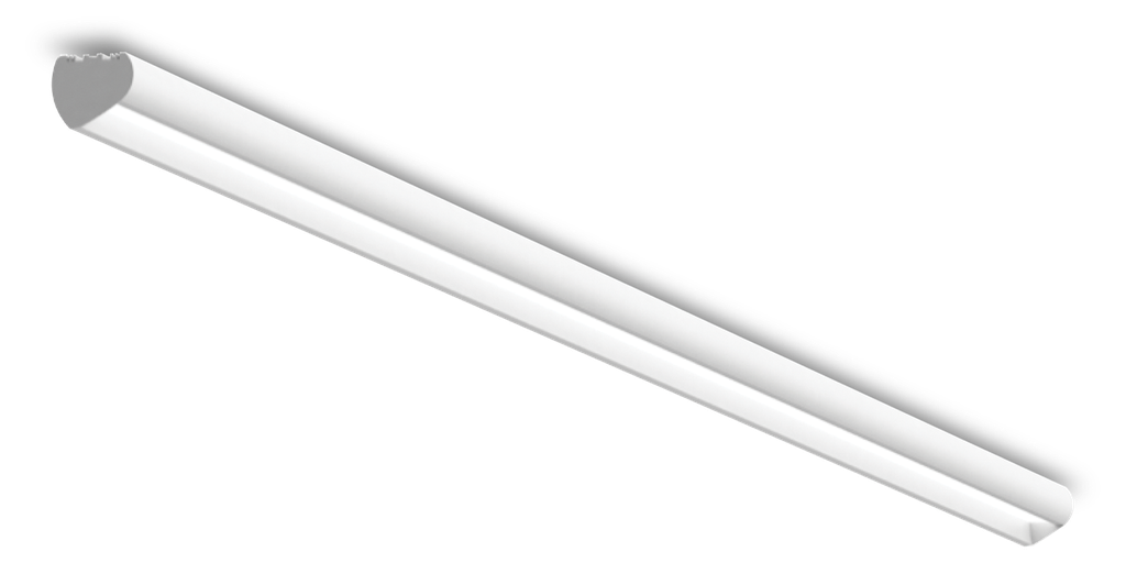 Luminaire tableau STUDY saillie 42W 150cm 4000K Asymétrique blanc
