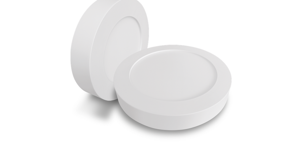 Plafonnier 12W 182mm 4000K 968lm Blanc