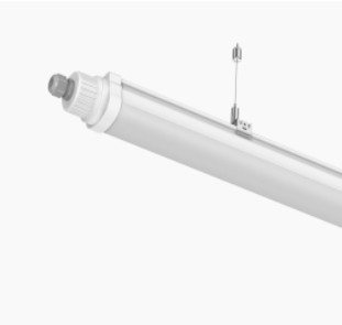 Étanche OSLO 2, 50W, 160 lm/W, 150cm CCT, traversant DALI Push
