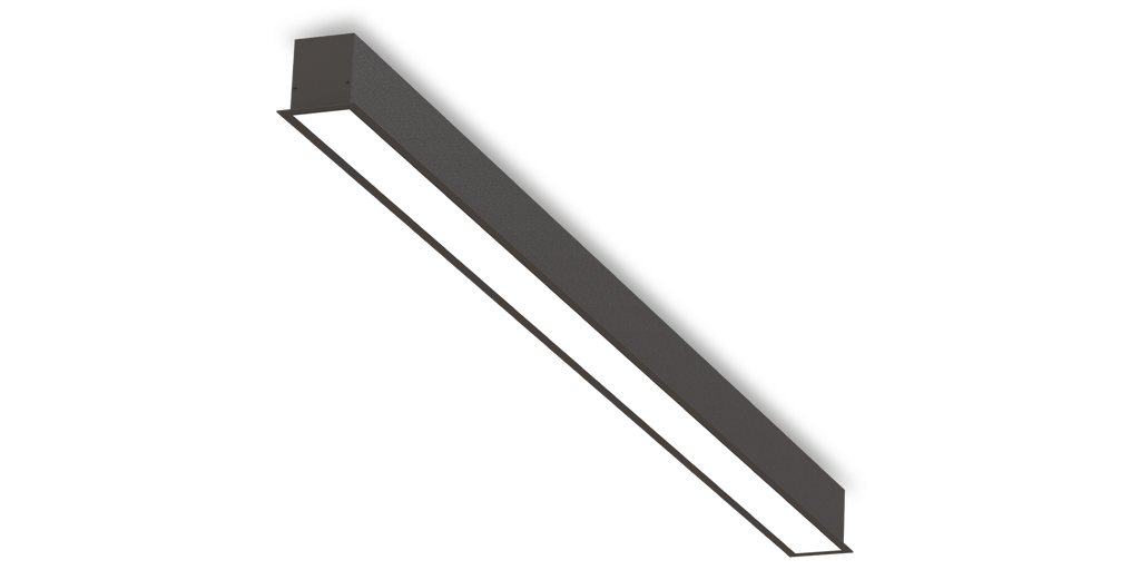Linéaire encastré EVOLINK 36W, 1200mm, CCT changing, Noir