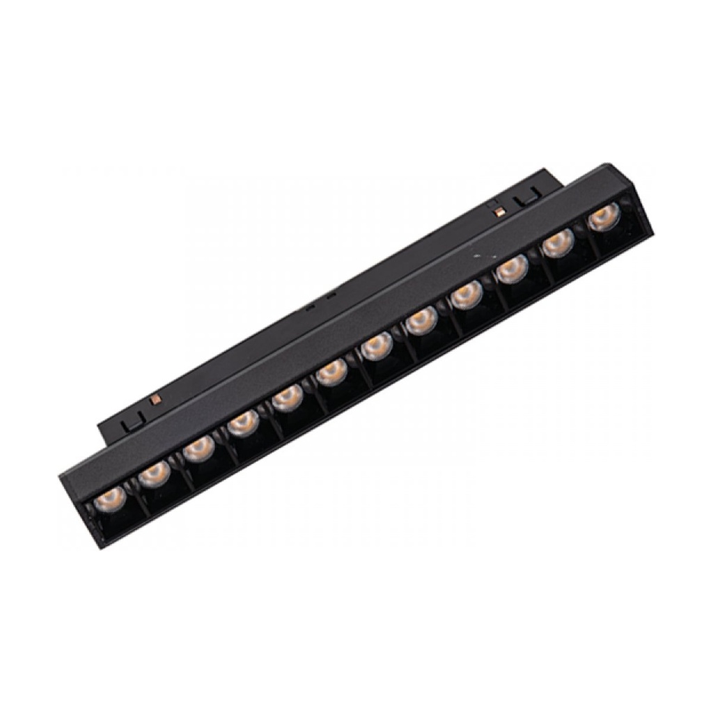 MAGNETIC SPOT 8W 2700K BLACK  DALI DIMMABLE 