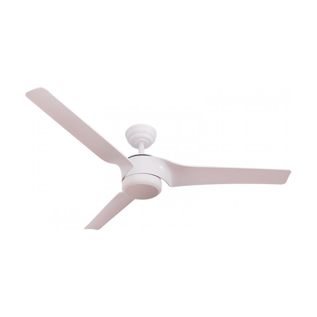 PENDANT FAN WHITE MATT, METAL-ABS BLADES WITHOUT LIGHT IP44
