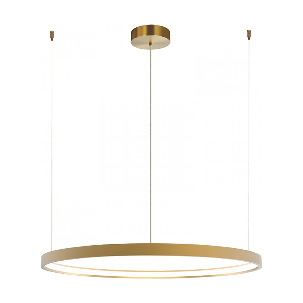 PENDANT LED LIGHT 45W 3000K ALUMINIUM GOLD