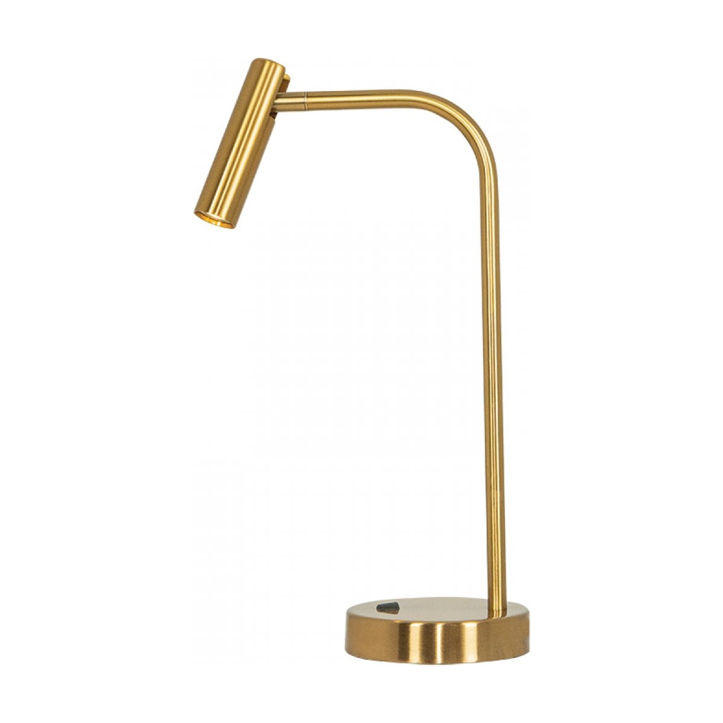 TABLE LED LIGHT 2,5W 3000K  METAL-ALUMINIUM  GOLD