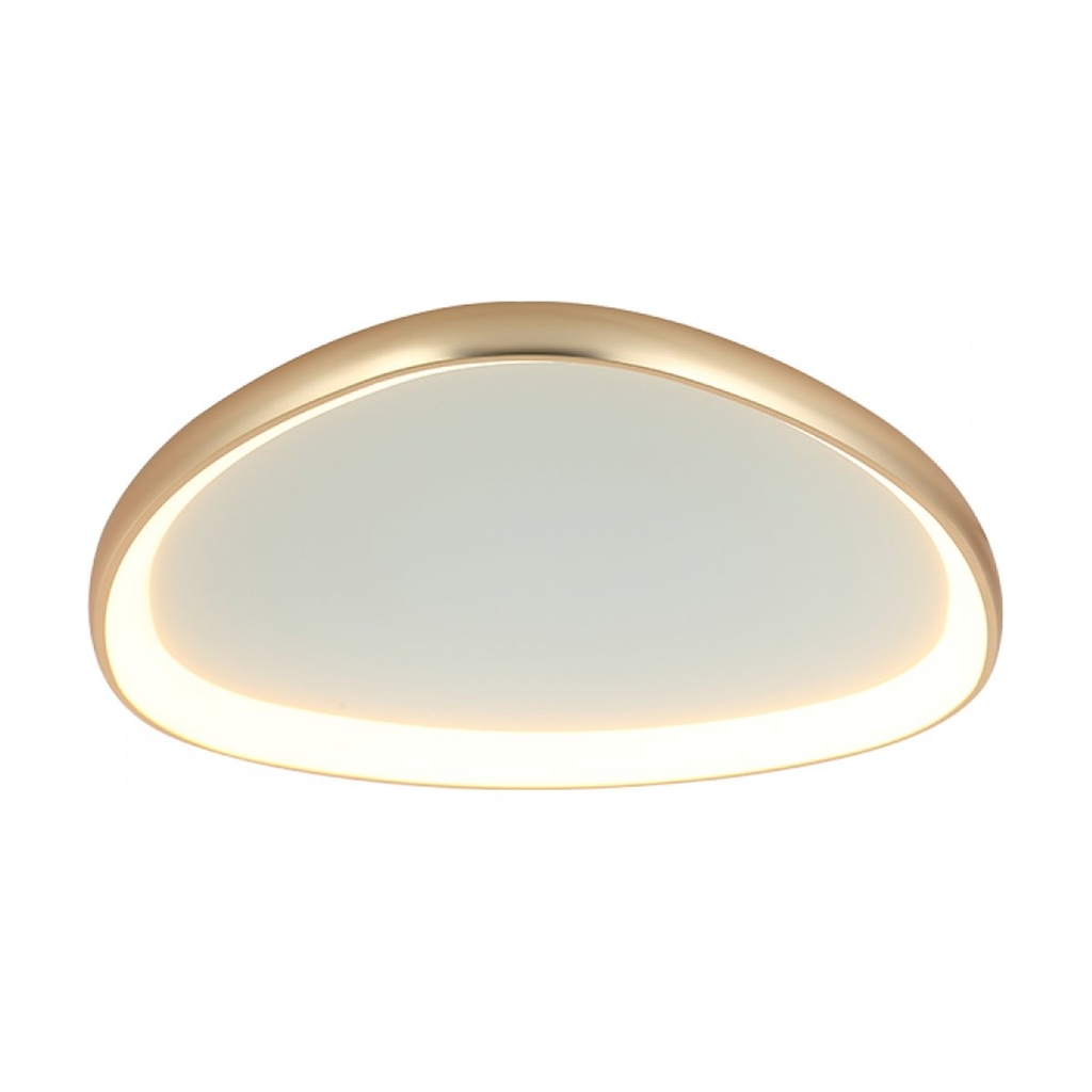CEILING LED LIGHT 39W 3000K METAL-ACRYLIC GOLD MATT