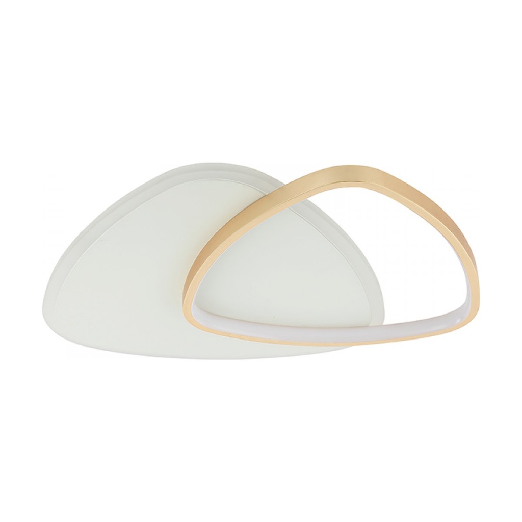 CEILING LED LIGHT 36W 3000K METAL-ACRYLIC GOLD MATT