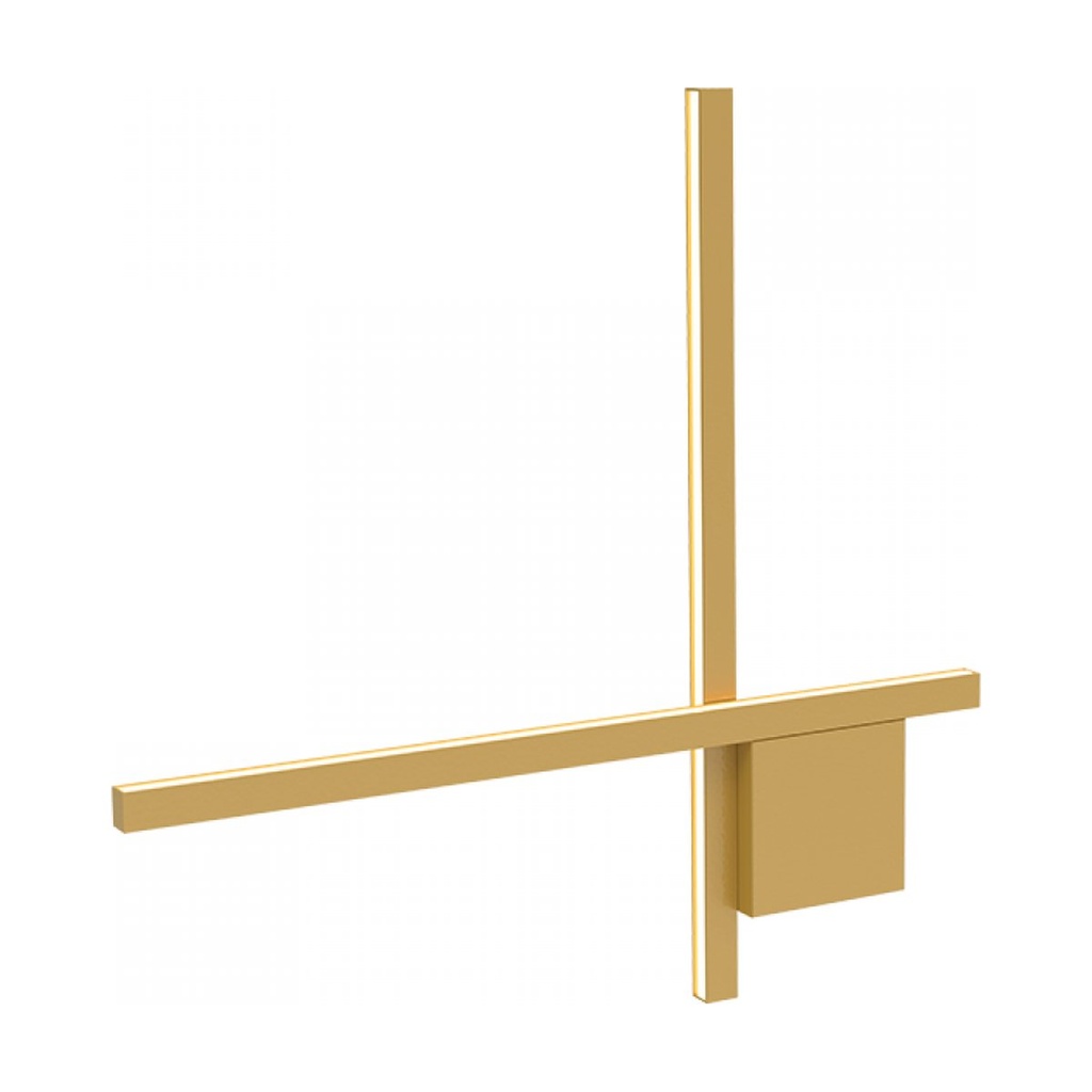 SCONCE LED LIGHT 13W 3000K  ALUMINIUM-SILICON GOLD