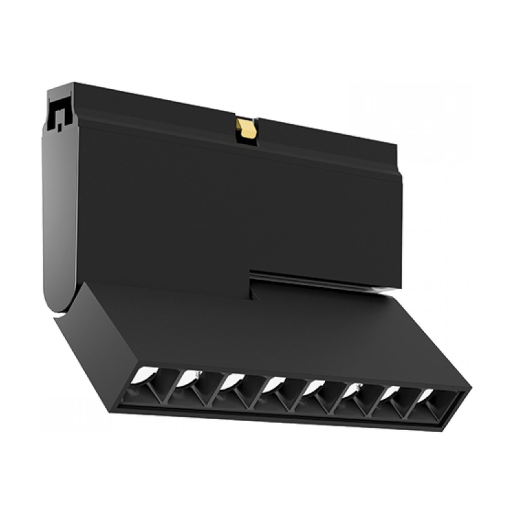 MAGNETIC GRILLE LED LIGHT 8W 3000K DALI BLACK,FOR 48V ULTRA SLIM MEGNETIC TRACK 15MM
